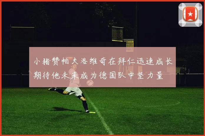 小猪赞帕夫洛维奇在拜仁迅速成长期待他未来成为德国队中坚力量
